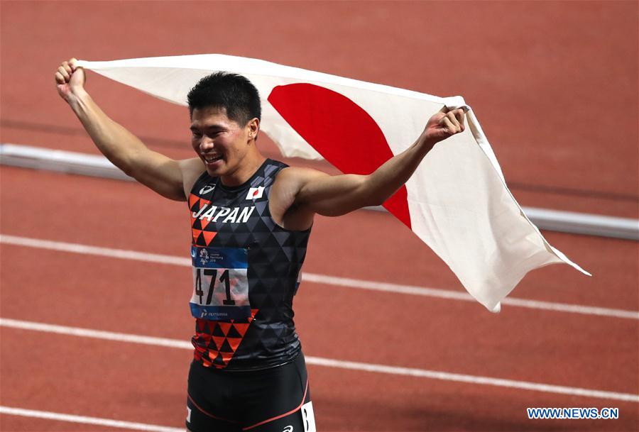(SP)INDONESIA-JAKARTA-ASIAN GAMES-ATHLETICS-MEN'S 200M