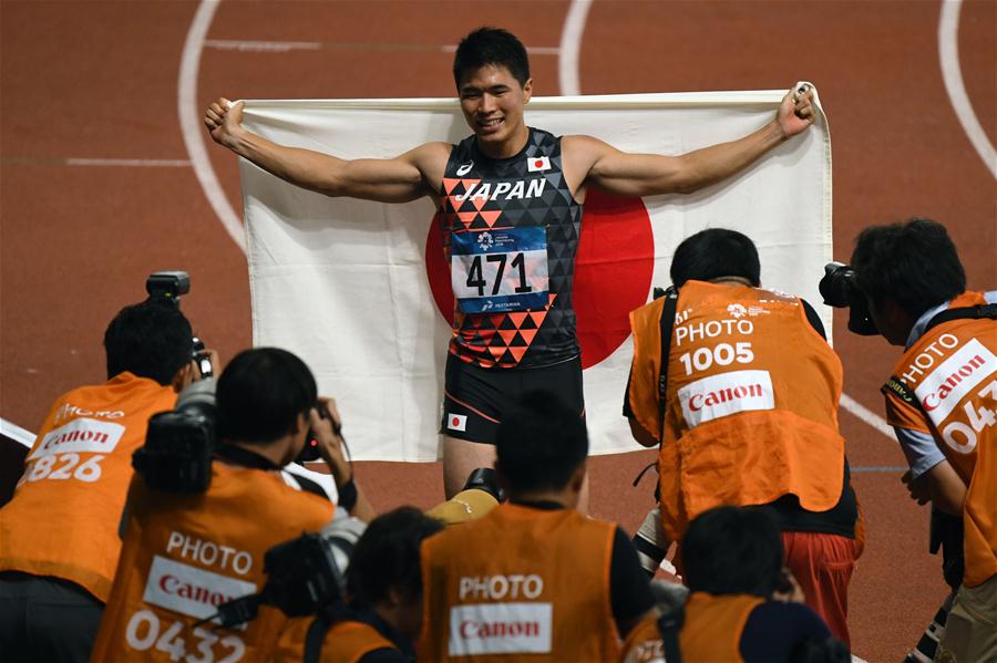 (SP)INDONESIA-JAKARTA-ASIAN GAMES-ATHLETICS-MEN'S 20KM WALK