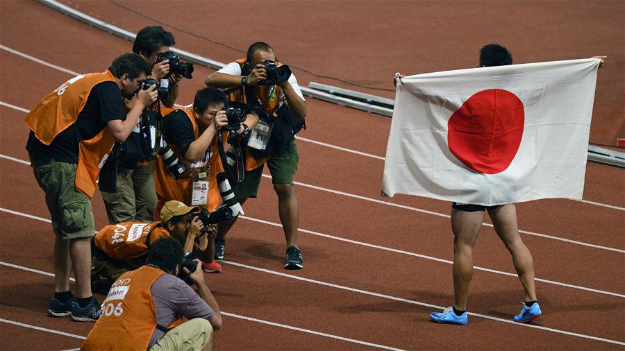 (SP)INDONESIA-JAKARTA-ASIAN GAMES-ATHLETICS-MEN'S 20KM WALK