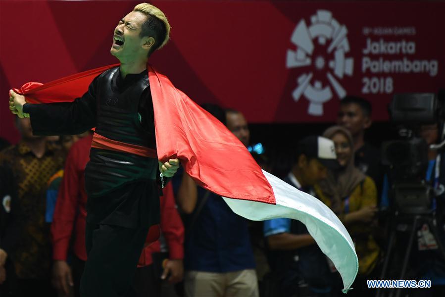 (SP)INDONESIA-JAKARTA-ASIAN GAMES-PENCAK SILAT