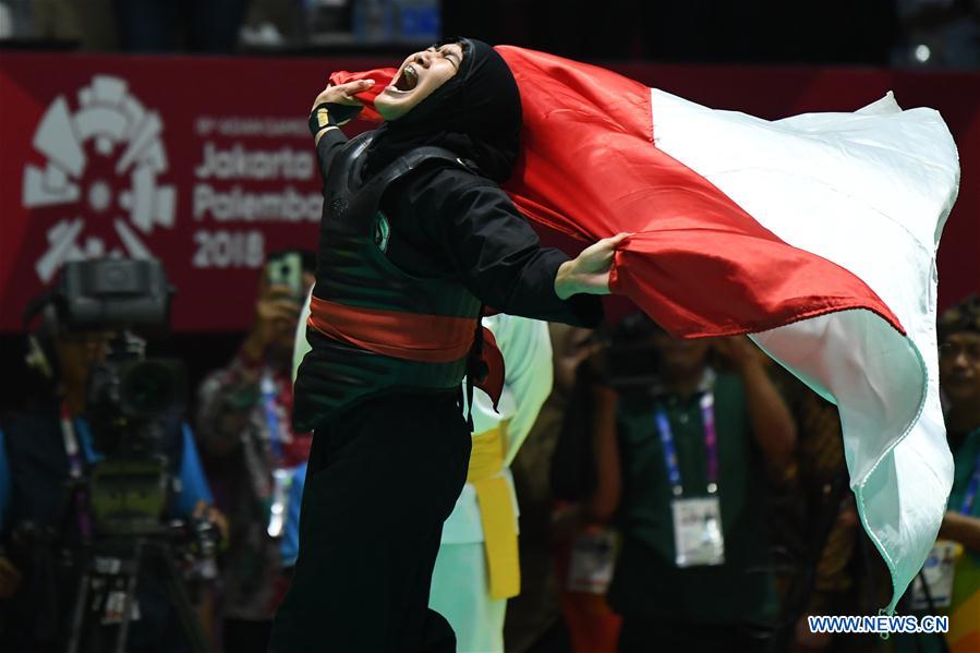 (SP)INDONESIA-JAKARTA-ASIAN GAMES-PENCAK SILAT