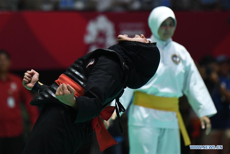 (SP)INDONESIA-JAKARTA-ASIAN GAMES-PENCAK SILAT