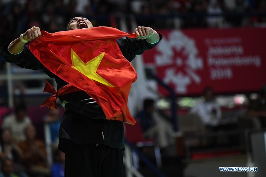 (SP)INDONESIA-JAKARTA-ASIAN GAMES-PENCAK SILAT