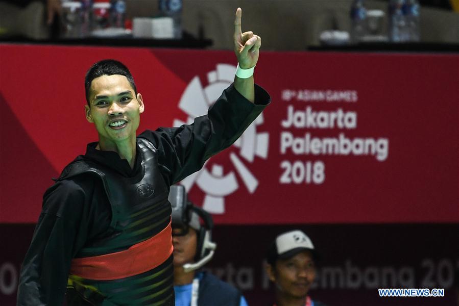 (SP)INDONESIA-JAKARTA-ASIAN GAMES-PENCAK SILAT