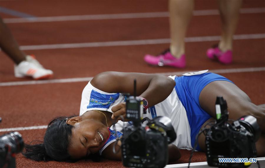 (SP)INDONESIA-JAKARTA-ASIAN GAMES-ATHLETICS-WOMEN'S HEPTATHLON