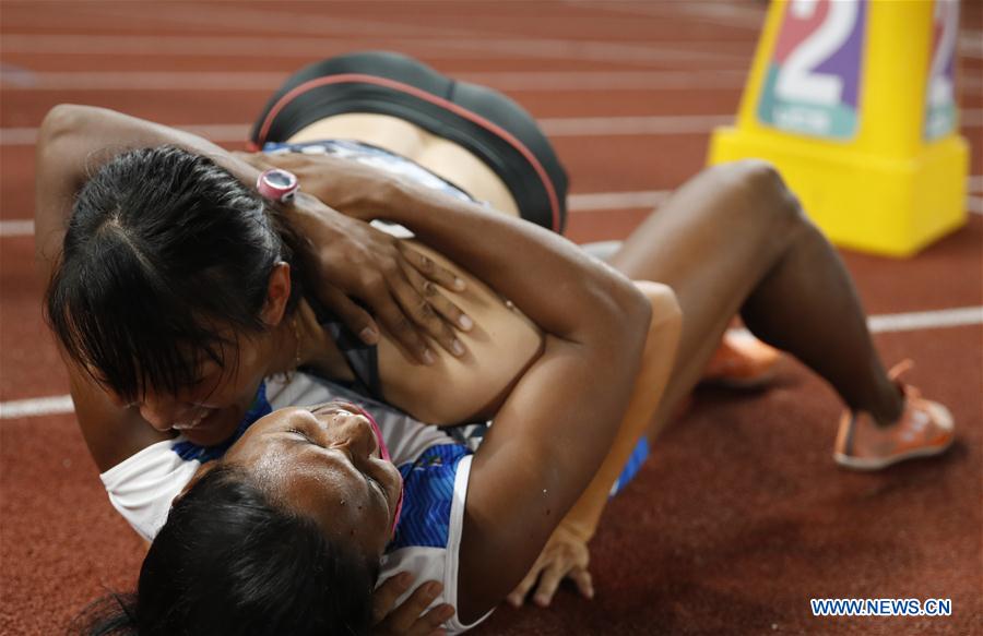 (SP)INDONESIA-JAKARTA-ASIAN GAMES-ATHLETICS-WOMEN'S HEPTATHLON