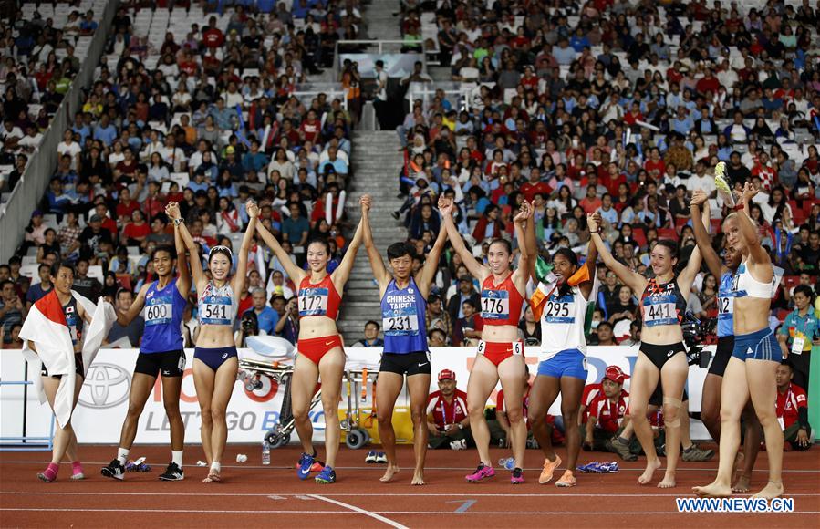 (SP)INDONESIA-JAKARTA-ASIAN GAMES-ATHLETICS-WOMEN'S HEPTATHLON