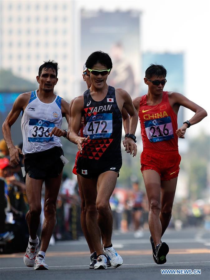 (SP)INDONESIA-JAKARTA-ASIAN GAMES-ATHLETICS-MEN'S 50KM WALK