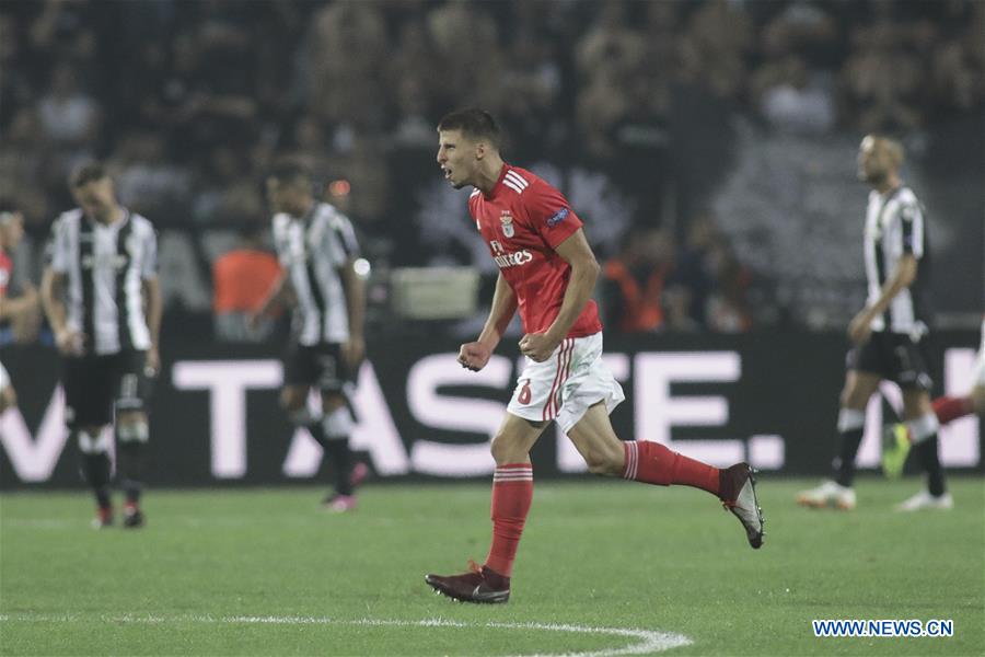(SP)GREECE-THESSALONIKI-CHAMPIONS LEAGUE-PAOK SALONIKA VS SL BENFICA