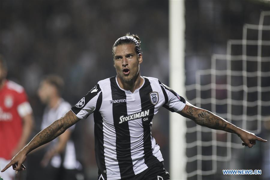 (SP)GREECE-THESSALONIKI-CHAMPIONS LEAGUE-PAOK SALONIKA VS SL BENFICA