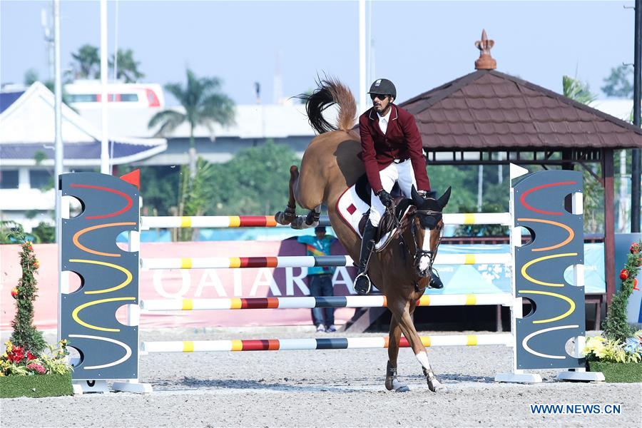 (SP)INDONESIA-JAKARTA-ASIAN GAMES-EQUESTRIAN-JUMPING INDIVIDUAL