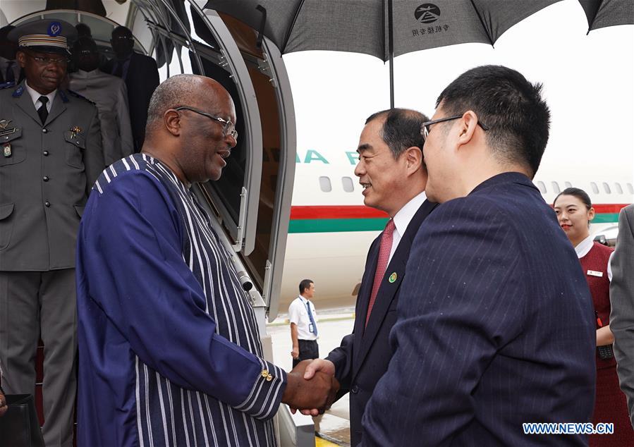 CHINA-BEIJING-BURKINA FASO-PRESIDENT-ARRIVAL (CN)