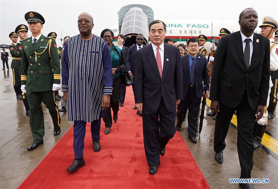 CHINA-BEIJING-BURKINA FASO-PRESIDENT-ARRIVAL (CN)