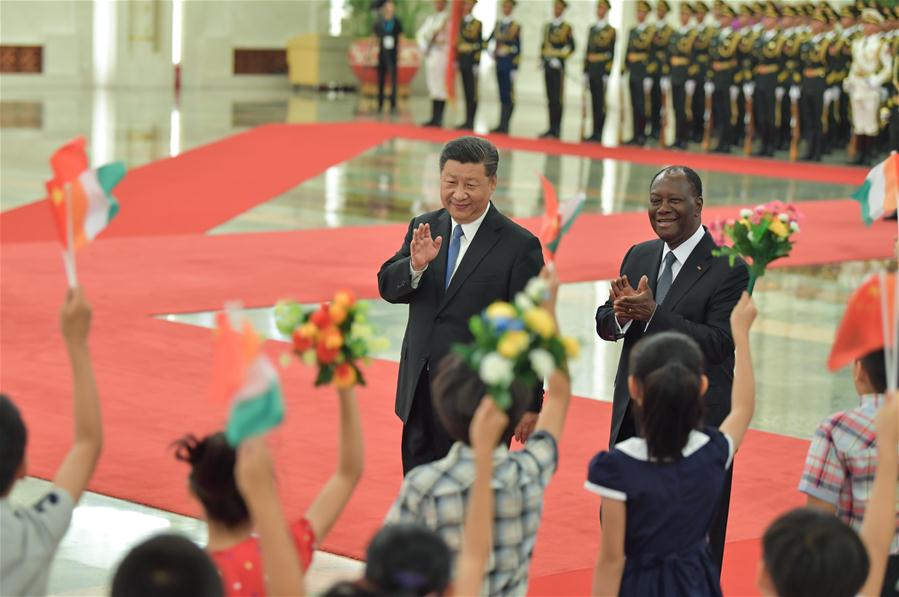 CHINA-BEIJING-XI JINPING-COTE D’IVOIRE-PRESIDENT-TALKS (CN)