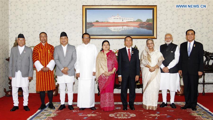 NEPAL-KATHMANDU-BIMSTEC SUMMIT-PRESIDENT MEETING