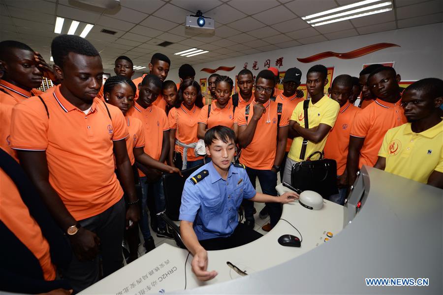 CHINA-XI'AN-RAILWAY-NIGERIAN STUDENTS (CN)