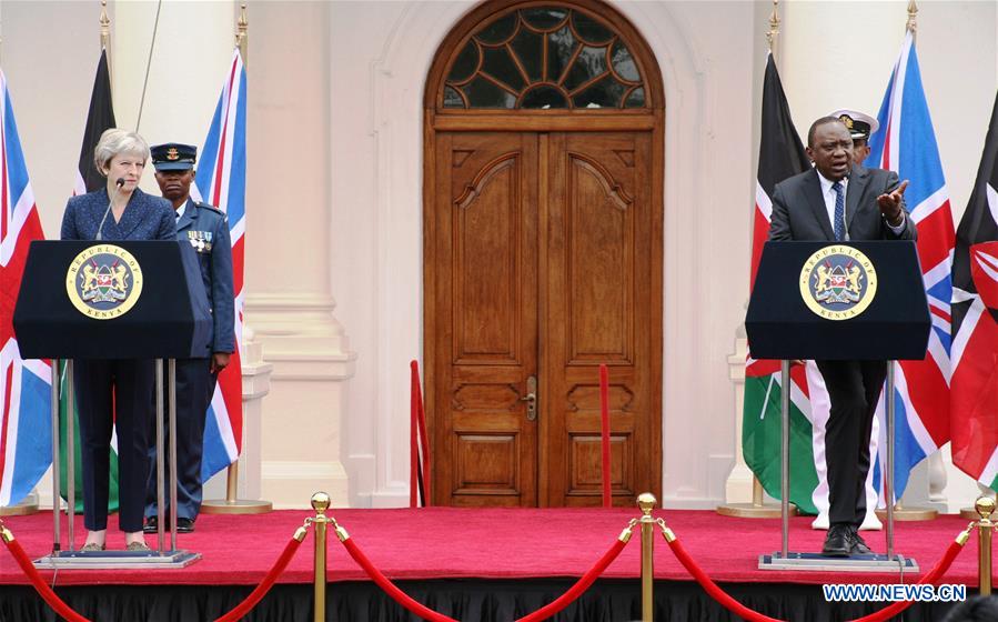 KENYA-NAIROBI-BRITISH PRIME MINISTER-VISIT