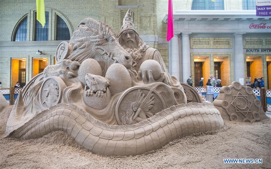 CANADA-TORONTO-SAND SCULPTING COMPETITION