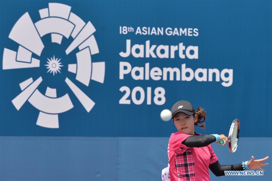 (SP)INDONESIA-PALEMBANG-ASIAN GAMES-WOMEN'S TEAM PRELIMINARY