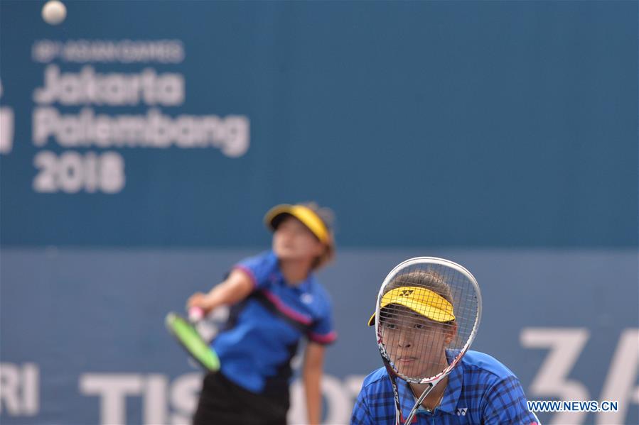 (SP)INDONESIA-PALEMBANG-ASIAN GAMES-WOMEN'S TEAM PRELIMINARY
