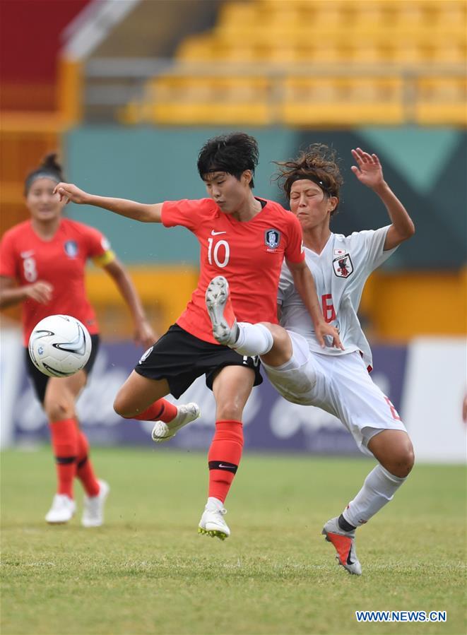 (SP)INDONESIA-PALEMBANG-ASIAN GAMES-WOMEN'S FOOTBALL
