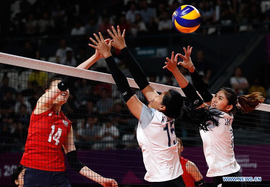 (SP)INDONESIA-JAKARTA-ASIAN GAMES-VOLLEYBALL