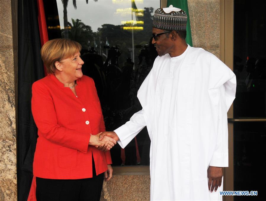 NIGERIA-ABUJA-GERMANY-ANGELA MERKEL-VISIT