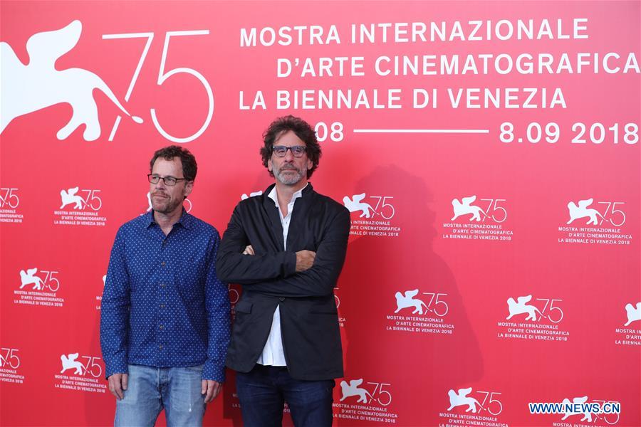 ITALY-VENICE-FILM FESTIVAL-"THE BALLAD OF BUSTER SCRUGGS"-PHOTOCALL