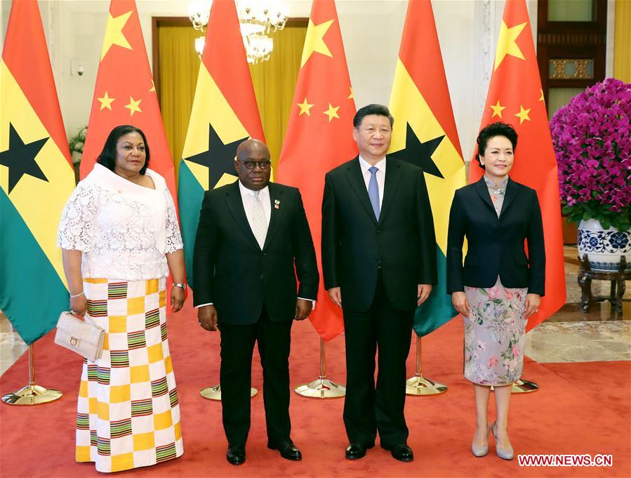 CHINA-BEIJING-XI JINPING-GHANA'S PRESIDENT-TALKS (CN)