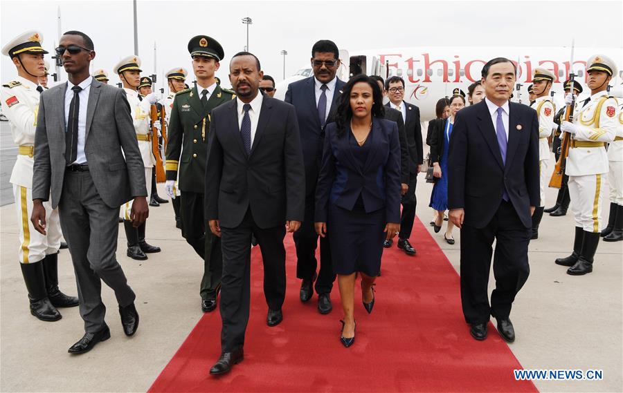 CHINA-BEIJING-ETHIOPIAN PM-ARRIVAL (CN)