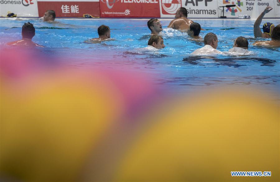 (SP)INDONESIA-JAKARTA-ASIAN GAMES-WATER POLO-MEN'S FINAL
