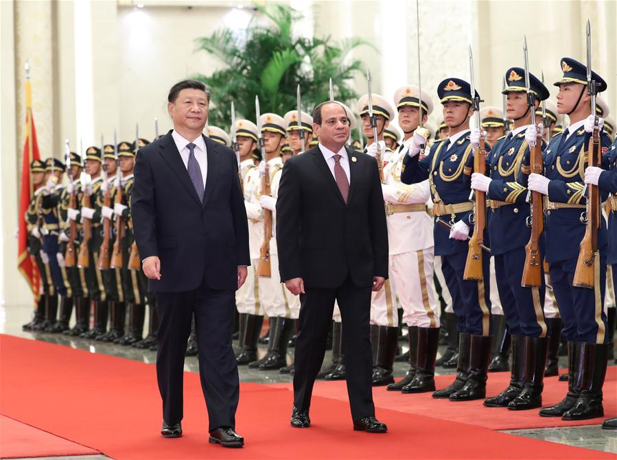 CHINA-BEIJING-XI JINPING-EGYPTIAN PRESIDENT-TALKS (CN)