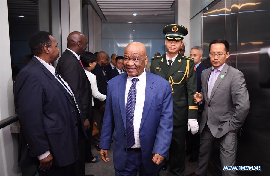 CHINA-BEIJING-LESOTHO'S PM-ARRIVAL (CN)