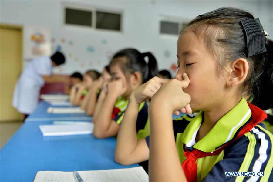 CHINA-HEBEI-SCHOOL OPENING DAY-EYE CARE (CN)