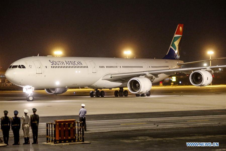 CHINA-BEIJING-SOUTH AFRICAN PRESIDENT-ARRIVAL (CN)