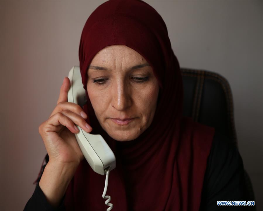 AFGHANISTAN-KABUL-FEMALE JOURNALIST-NEWSPAPER