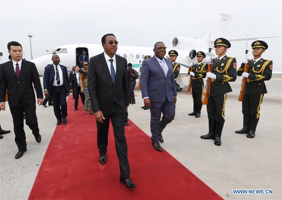 CHINA-BEIJING-DRC PM-ARRIVAL (CN)