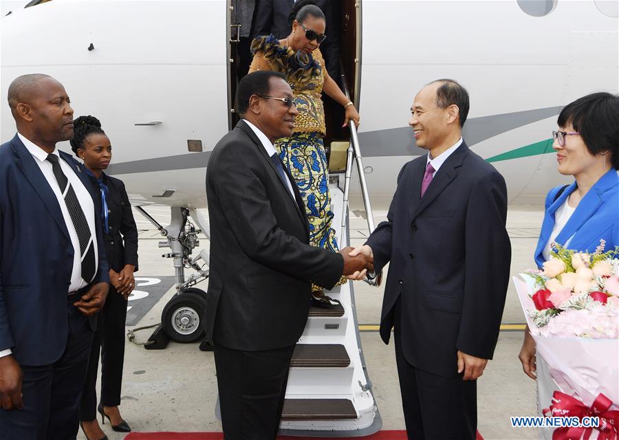 CHINA-BEIJING-DRC PM-ARRIVAL (CN)