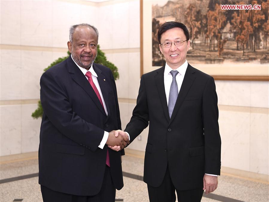 CHINA-BEIJING-HAN ZHENG-DJIBOUTIAN PRESIDENT-MEETING (CN)