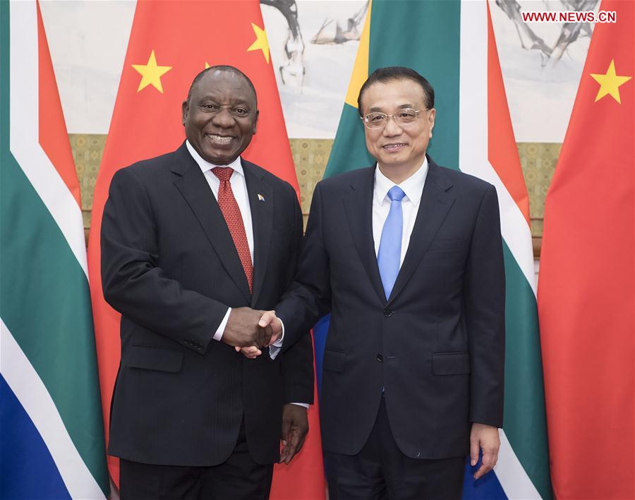 CHINA-BEIJING-LI KEQIANG-SOUTH AFRICAN PRESIDENT-MEETING (CN)