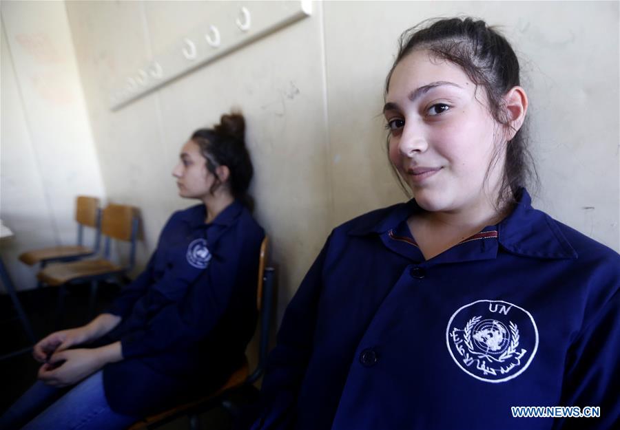 LEBANON-BEIRUT-UNRWA SCHOOL-FIRST DAY