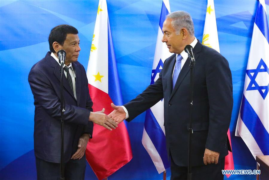 MIDEAST-JERUSALEM-PHILIPPINE PRESIDENT-VISIT
