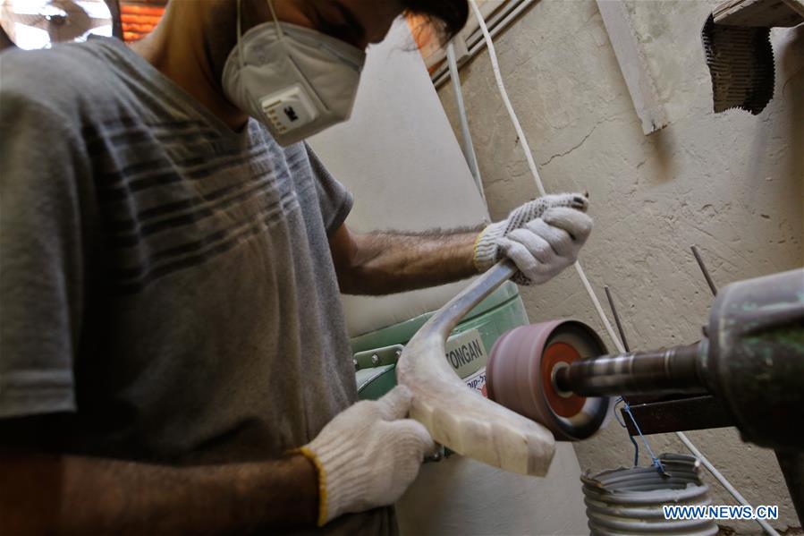 ISRAEL-TEL AVIV-HORN FACTORY