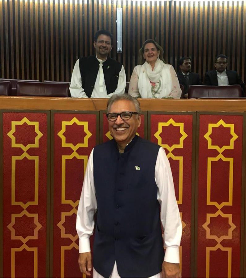 PAKISTAN-ISLAMABAD-NEW-PRESIDENT