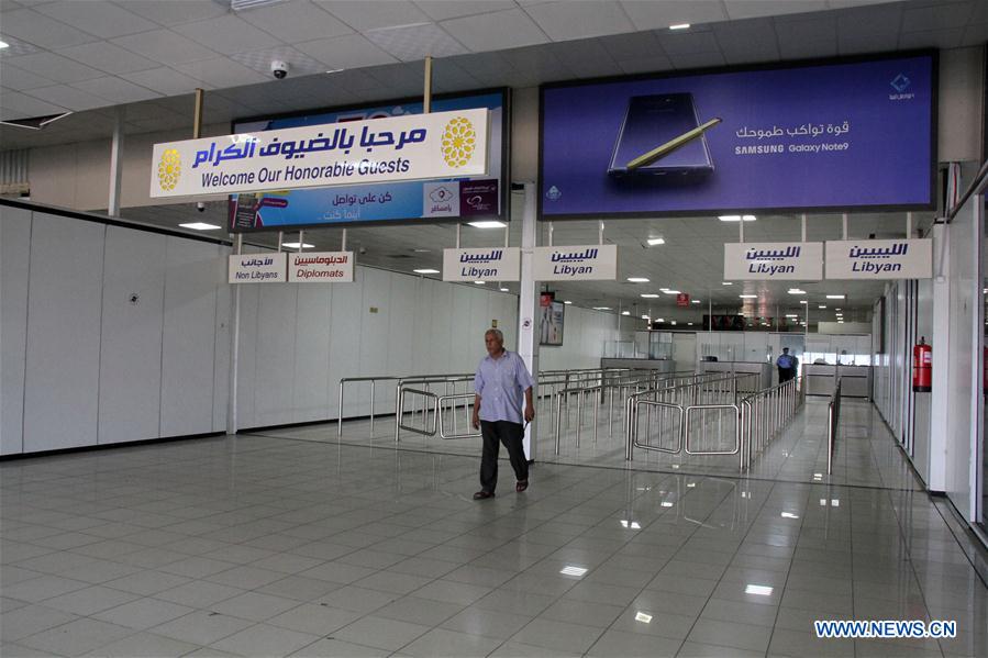 LIBYA-TRIPOLI-CLASHES-AIRPORT