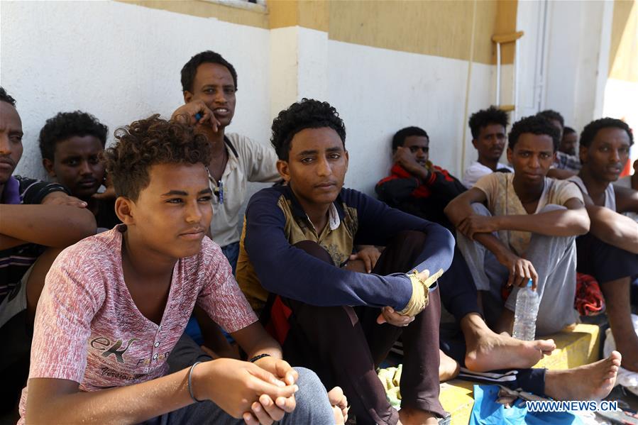 LIBYA-TRIPOLI-ILLEGAL IMMIGRANTS-SHELTER-CEASEFIRE DEAL