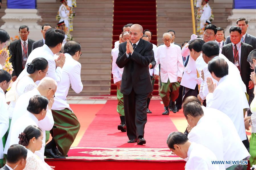 CAMBODIA-PHNOM PENH-NATIONAL ASSEMBLY-KING