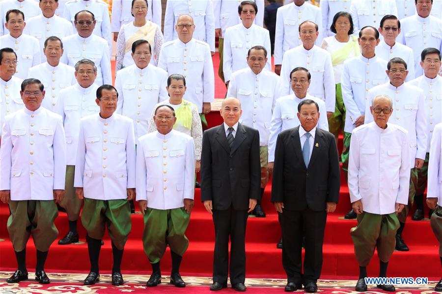 CAMBODIA-PHNOM PENH-NATIONAL ASSEMBLY-KING