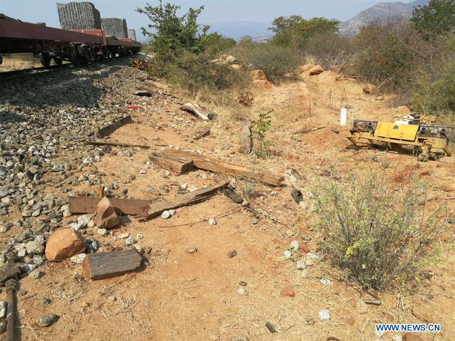 ANGOLA-NAMIBE-RAILWAY-TRAIN CRASH