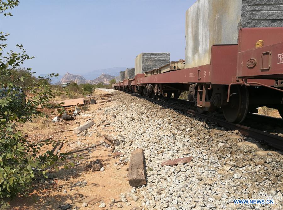 ANGOLA-NAMIBE-RAILWAY-TRAIN CRASH